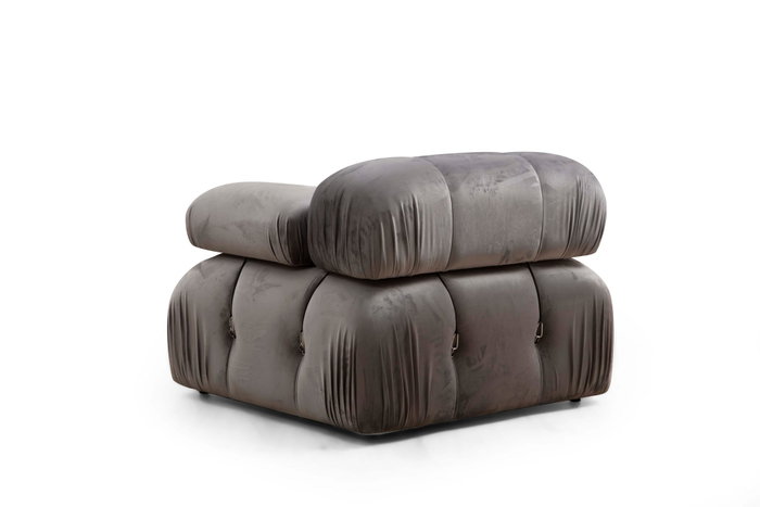 Atelier Del Sofa Bubble Sofá de 3 Plazas Gris Antracita Atelier Del Sofa Bubble Sofá de 3 Plazas Gris Antracita